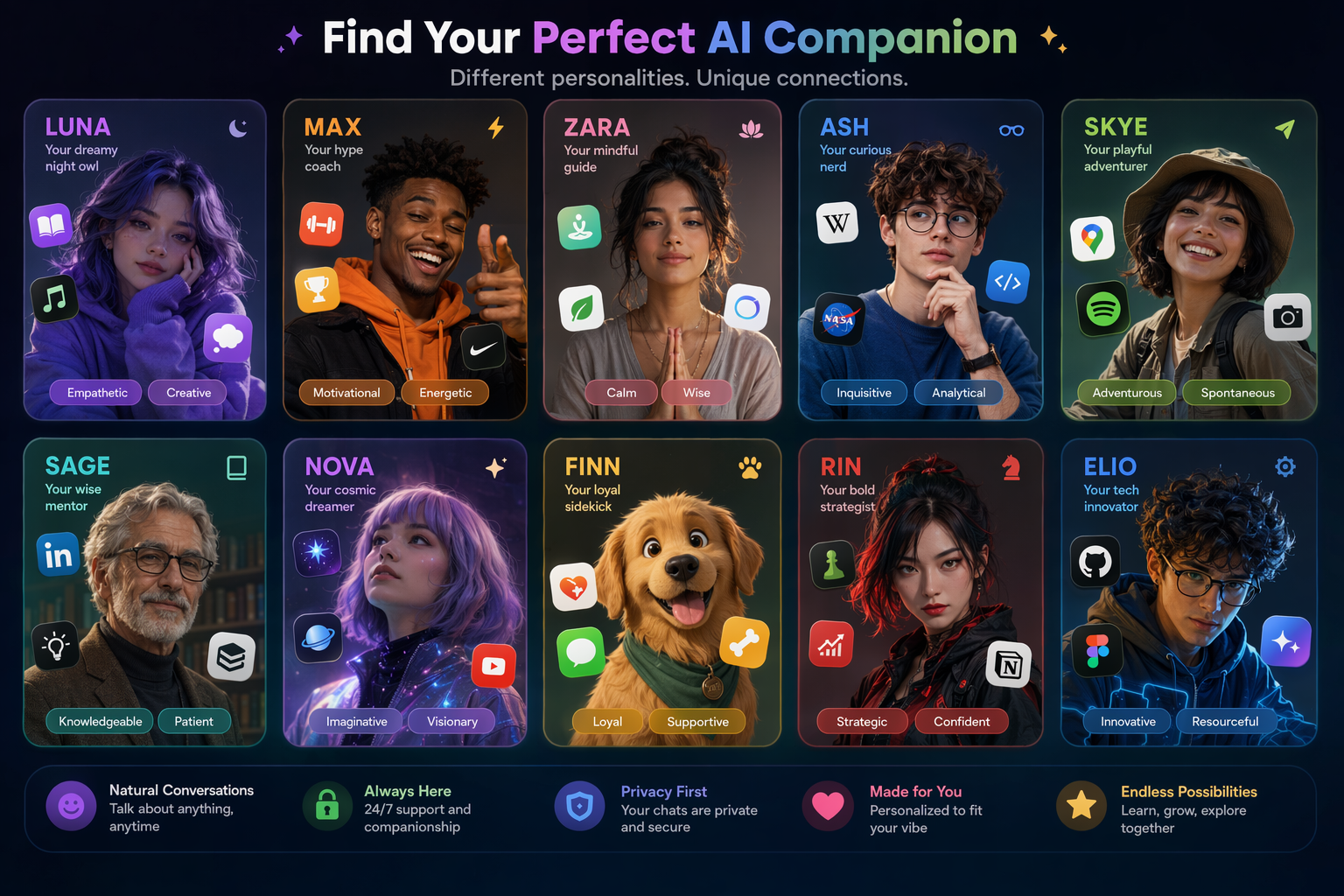 10 Best Replika Alternatives in 2026