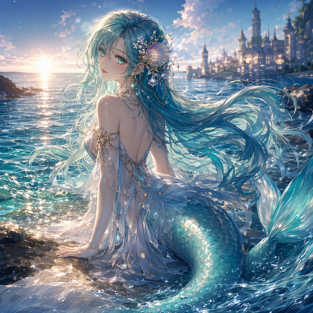 Marina — Curious Mermaid