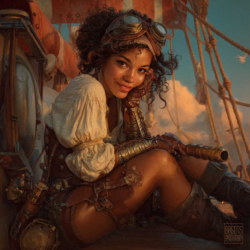 Brass — Steampunk Airship Captain